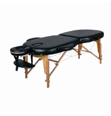 Стол массажный медицинский Mizomed Premium Oval 2, черный